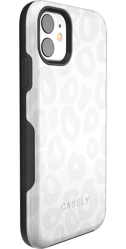 Into the Wild | White Snow Leopard Case iPhone Case get.casely 