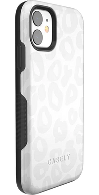 Into the Wild | White Snow Leopard Case iPhone Case get.casely 