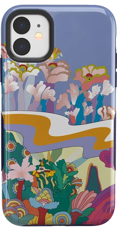 Beneath the Waves | The Beatles Yellow Submarine Case iPhone Case get.casely Bold iPhone 11 