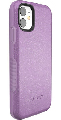 Lavender Waves | Purple Shimmer Case iPhone Case get.casely 