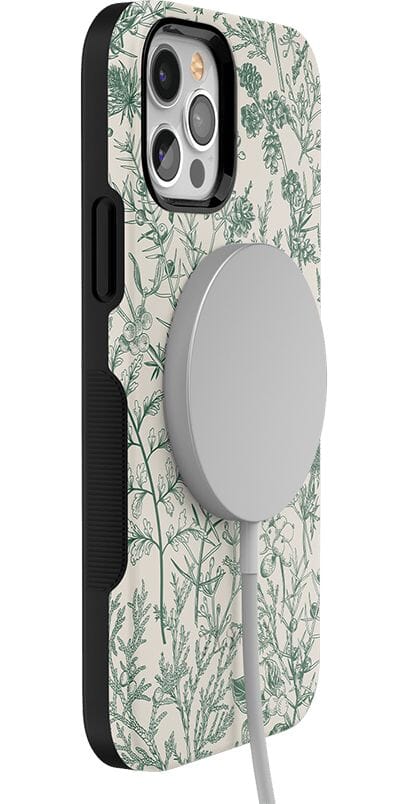 Sage Garden | Green Floral Case iPhone Case get.casely 