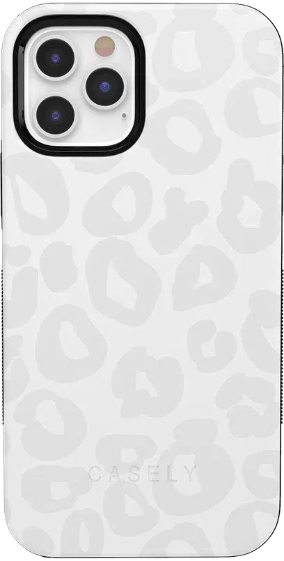 Into the Wild | White Snow Leopard Case iPhone Case get.casely Bold + MagSafe® iPhone 12 Pro Max 