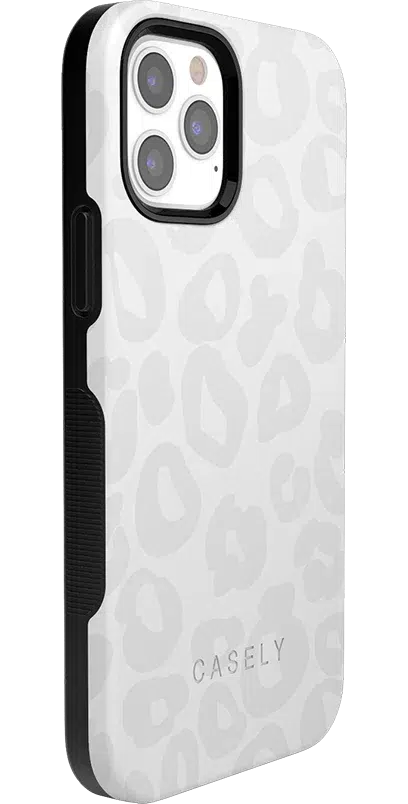 Into the Wild | White Snow Leopard Case iPhone Case get.casely 