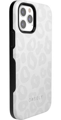 Into the Wild | White Snow Leopard Case iPhone Case get.casely 