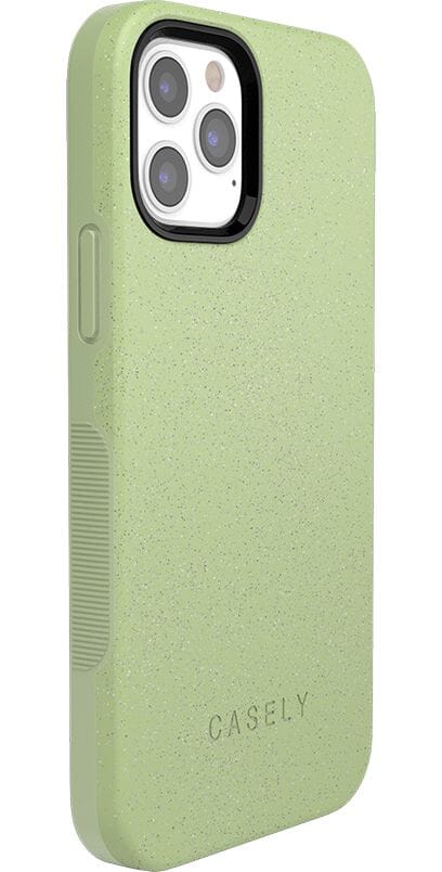 Kiwi Kiss | Matcha Green Shimmer Case iPhone Case get.casely 