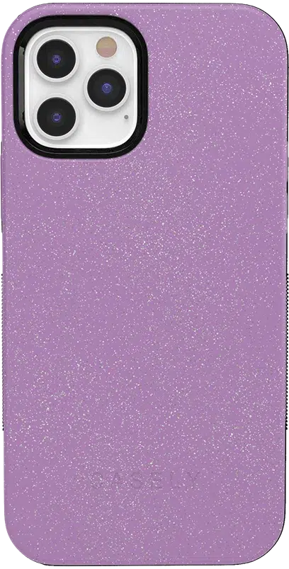 Lavender Waves | Purple Shimmer Case iPhone Case get.casely Bold + MagSafe® iPhone 12 Pro Max 