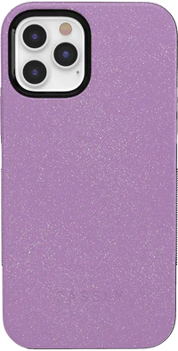 Lavender Waves | Purple Shimmer Case iPhone Case get.casely Bold + MagSafe® iPhone 12 Pro Max 