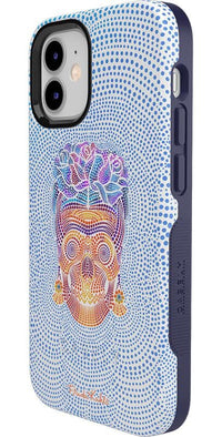 Vida y Muerte | Frida Kahlo Dotted Skull Case iPhone Case get.casely 