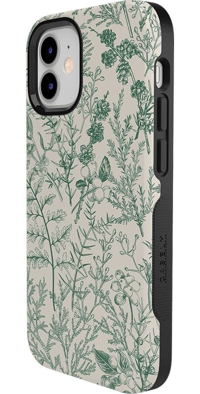 Sage Garden | Green Floral Case iPhone Case get.casely 