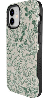 Sage Garden | Green Floral Case iPhone Case get.casely 