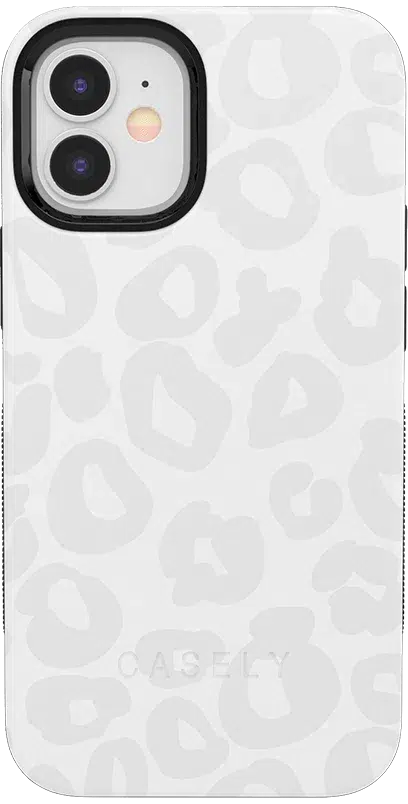 Into the Wild | White Snow Leopard Case iPhone Case get.casely Bold + MagSafe® iPhone 12 