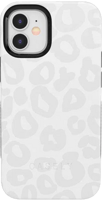 Into the Wild | White Snow Leopard Case iPhone Case get.casely Bold + MagSafe® iPhone 12 