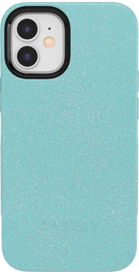 Aquamarine | Ocean Blue Shimmer Case iPhone Case get.casely Bold + MagSafe® iPhone 12 