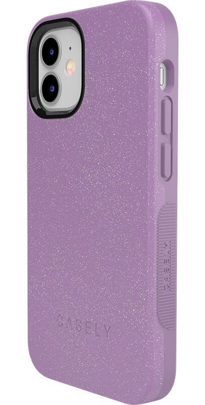 Lavender Waves | Purple Shimmer Case iPhone Case get.casely 