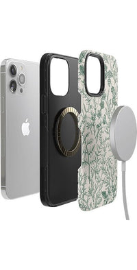 Sage Garden | Green Floral Case iPhone Case get.casely 