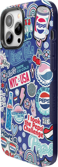 Out of the Blue | Pepsi Sticker Case iPhone Case get.casely 