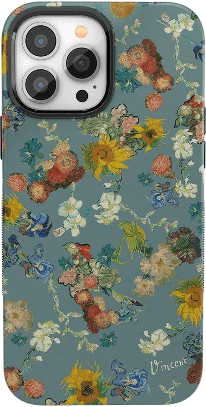 Van Gogh's Flowers | 50th Anniversary Case iPhone Case Van Gogh Museum Bold + MagSafe® iPhone 13 Pro Max 