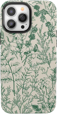 Sage Garden | Green Floral Case iPhone Case get.casely Bold + MagSafe® iPhone 13 Pro Max 