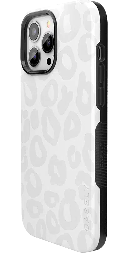 Into the Wild | White Snow Leopard Case iPhone Case get.casely 