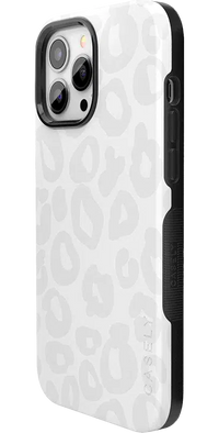 Into the Wild | White Snow Leopard Case iPhone Case get.casely 