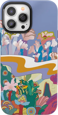 Beneath the Waves | The Beatles Yellow Submarine Case iPhone Case get.casely Bold + MagSafe® iPhone 13 Pro Max 