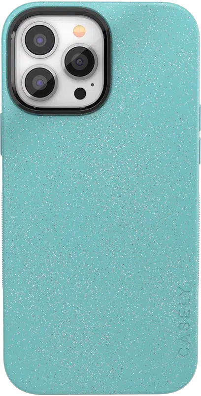 Aquamarine | Ocean Blue Shimmer Case iPhone Case get.casely Bold + MagSafe® iPhone 13 Pro Max 