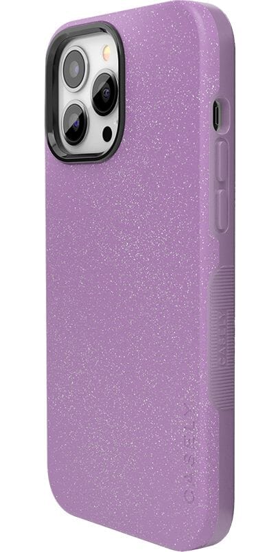 Lavender Waves | Purple Shimmer Case iPhone Case get.casely 