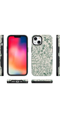 Sage Garden | Green Floral Case iPhone Case get.casely 