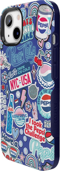 Out of the Blue | Pepsi Sticker Case iPhone Case get.casely 