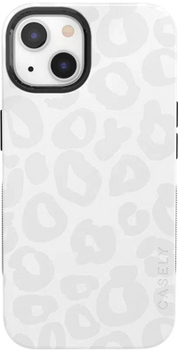 Into the Wild | White Snow Leopard Case iPhone Case get.casely Bold + MagSafe® iPhone 13 