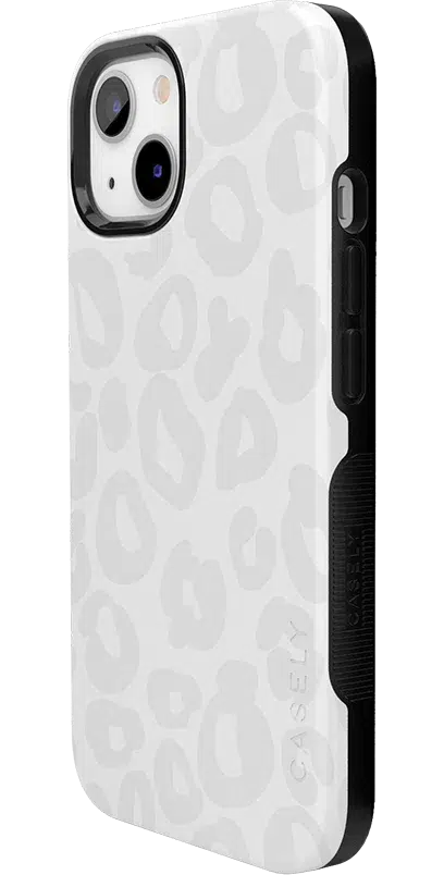 Into the Wild | White Snow Leopard Case iPhone Case get.casely 