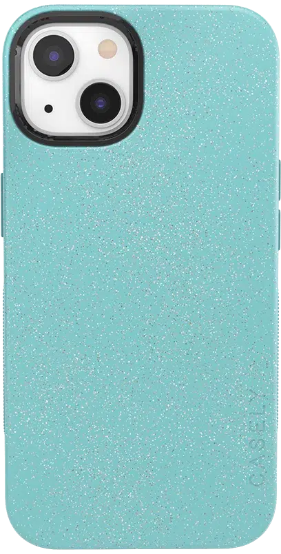 Aquamarine | Ocean Blue Shimmer Case iPhone Case get.casely Bold + MagSafe® iPhone 13 