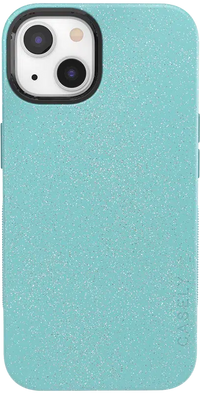 Aquamarine | Ocean Blue Shimmer Case iPhone Case get.casely Bold + MagSafe® iPhone 13 