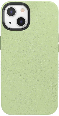 Kiwi Kiss | Matcha Green Shimmer Case iPhone Case get.casely Bold + MagSafe® iPhone 13 