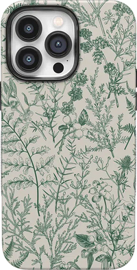 Sage Garden | Green Floral Case iPhone Case get.casely Bold + MagSafe® iPhone 14 Pro Max 