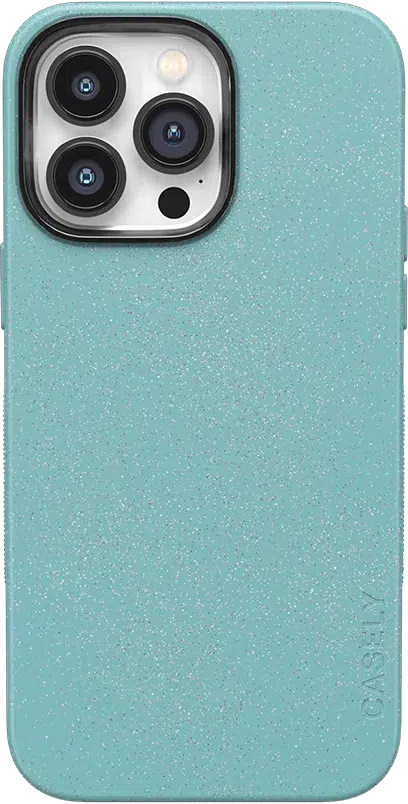 Aquamarine | Ocean Blue Shimmer Case iPhone Case get.casely Bold + MagSafe® iPhone 14 Pro Max 