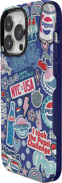 Out of the Blue | Pepsi Sticker Case iPhone Case get.casely 