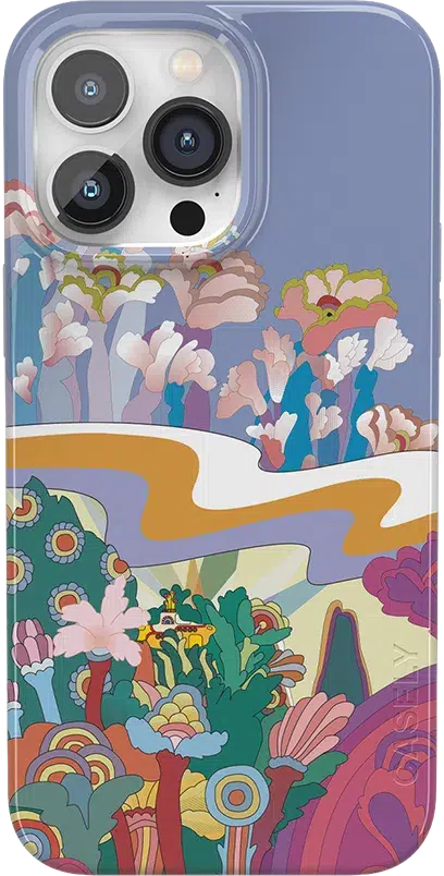 Beneath the Waves | The Beatles Yellow Submarine Case iPhone Case get.casely Classic + MagSafe® iPhone 14 Pro Max 