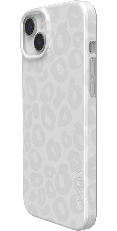 Into the Wild | White Snow Leopard Case iPhone Case get.casely 