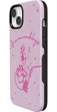 Denim Cowgirl | Fun on Weekdays Case iPhone Case get.casely 