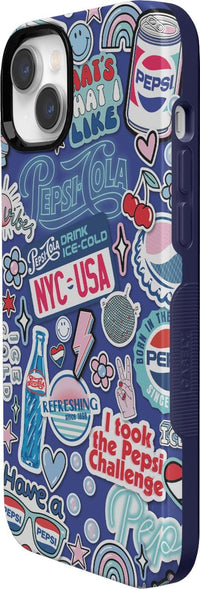 Out of the Blue | Pepsi Sticker Case iPhone Case get.casely 