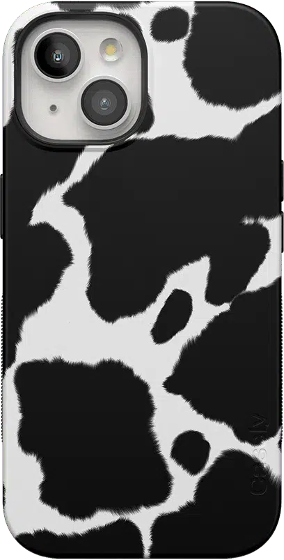 Current MOOd | Cow Print Case iPhone Case get.casely Bold + MagSafe® iPhone 15 Plus 