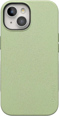 Kiwi Kiss | Matcha Green Shimmer Case iPhone Case get.casely Bold + MagSafe® iPhone 15 Plus 