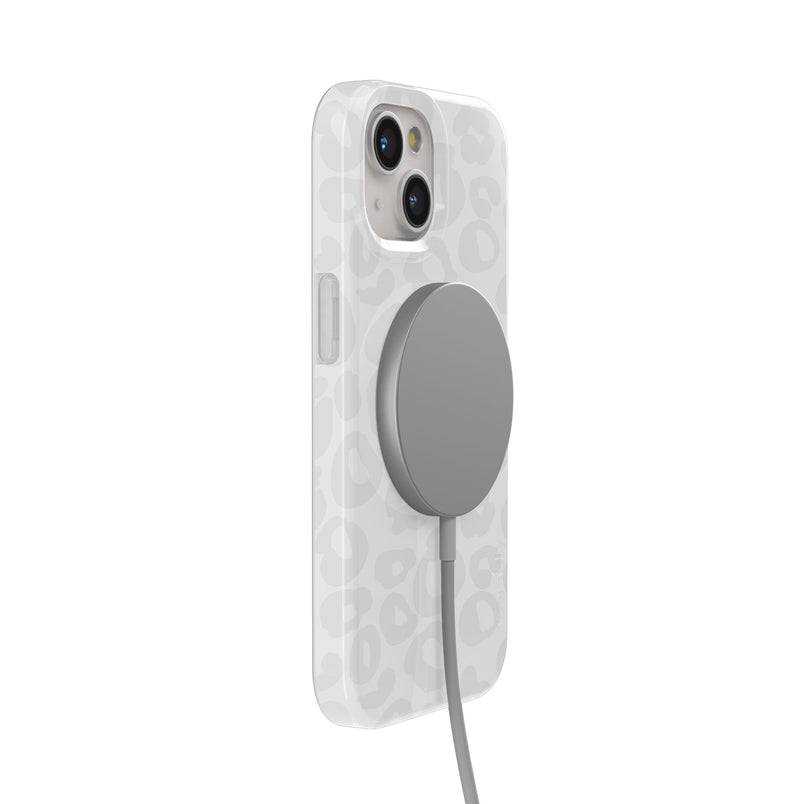 Into the Wild | White Snow Leopard Case iPhone Case get.casely 