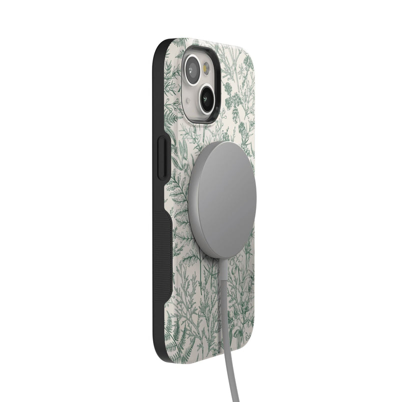 Sage Garden | Green Floral Case iPhone Case get.casely 