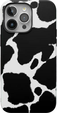 Current MOOd | Cow Print Case iPhone Case get.casely Bold + MagSafe® iPhone 15 Pro Max 