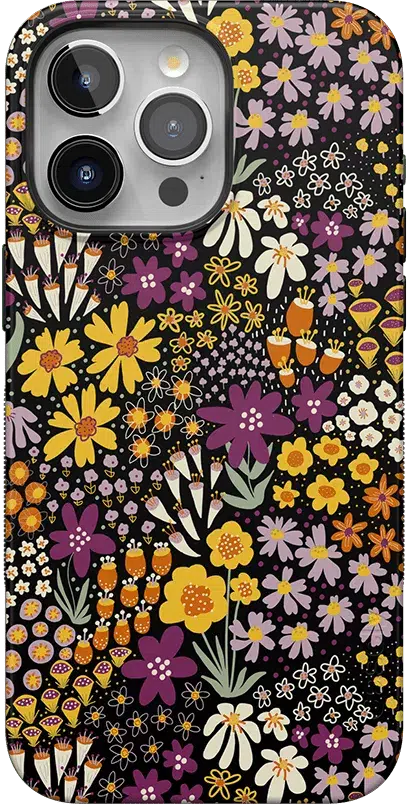 Falling for You | Plum Floral Case iPhone Case get.casely Bold + MagSafe® iPhone 15 Pro Max 