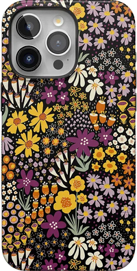 Falling for You | Plum Floral Case iPhone Case get.casely Bold + MagSafe® iPhone 15 Pro Max 