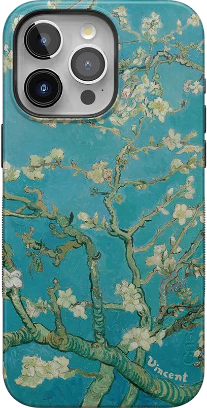 Van Gogh | Almond Blossom Floral Phone Case iPhone Case Van Gogh Museum Bold + MagSafe® iPhone 15 Pro 