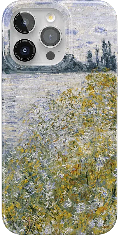 Monet’s Summer Landscape | The Met Series Case iPhone Case get.casely Classic + MagSafe® iPhone 15 Pro 